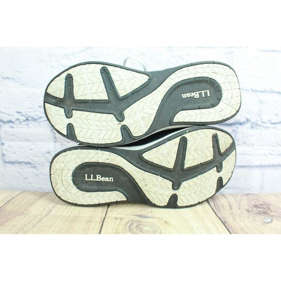 LL Bean Blue Mesh & Suede Lace Up Shock Absorbing Athletic Shoes Size 6 M - Picture 9 of 9